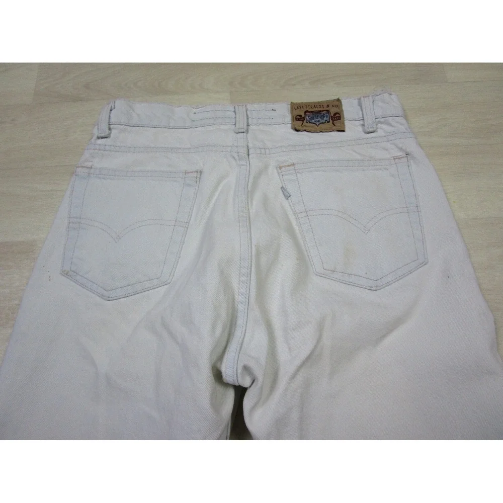 Levis 525 Silver Tab USA Vintage 90s Skater Jeans Light Wash 32x33.25 Straight‎
